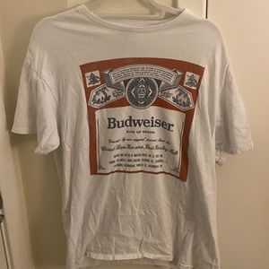 Oversized Budweiser tee